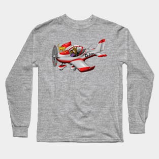 Light Sports Cartoon EV97 Eurostar Long Sleeve T-Shirt